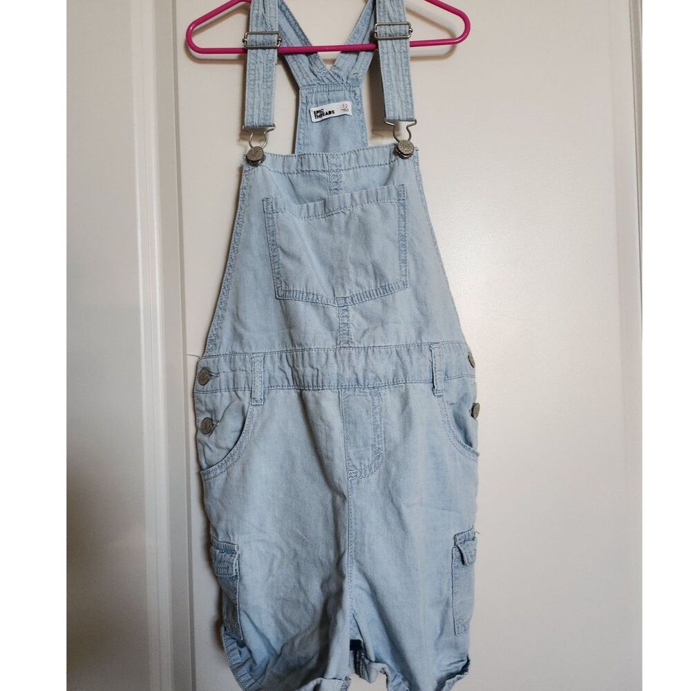 EPIC THREADS ovver all light blue size 12